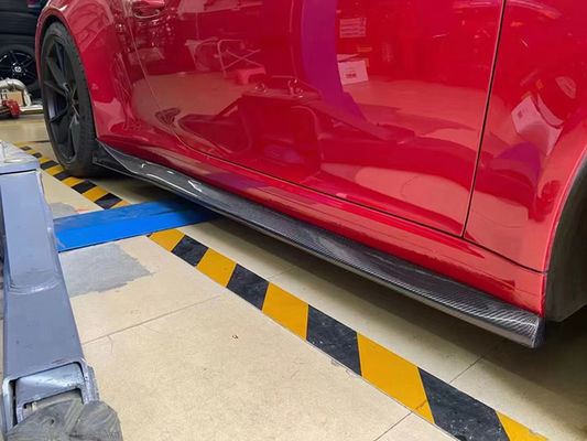 Υψηλής ποιότητας υφάσματα άνθρακα 911 991.2 Κιτ σώματος άνθρακα 911 991.2 Μπροστά και πίσω χείλη πλευρικές φούστες 2016-2018