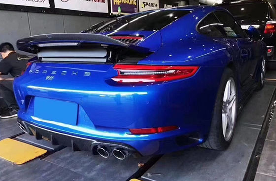 Υψηλής ποιότητας υφάσματα άνθρακα 911 991.2 Κιτ σώματος άνθρακα 911 991.2 Μπροστά και πίσω χείλη πλευρικές φούστες 2016-2018