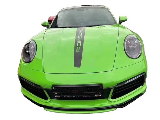 Για την Porsche 911 992 Κιτ σώματος από ανθρακονήματα 911 992 αναβαθμισμένο TechArt Style Μπροστά φτυάρι διασκορπιστήριος σπόιλερ πλάγια φούστα κιτ σώματος
