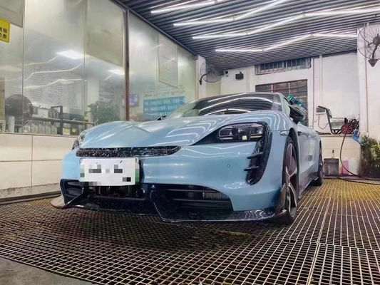 Τμήματα αυτοκινήτου για Porsche Taycan Κιτ σώματος από ανθρακονήματα Ταικάν αναβαθμίσεις MSY στυλ Μπροστά φτυάρι διάχυσης σπόιλερ κιτ σώματος
