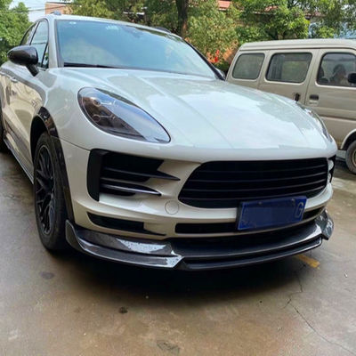 Υψηλής ποιότητας ανθρακονήματα Kit Macan Kit για το σώμα Macan μπροστινή και πίσω πλευρά φούστες Spoiler Wide Bodyki