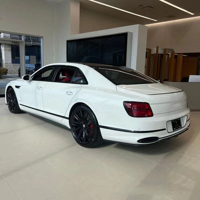Flying Spur Bentley Body Kit W12 Στυλ Carbon Fiber Lip Kit 2019 Διασκορπιστής Σπόιλερ Πλευρική Φούστα