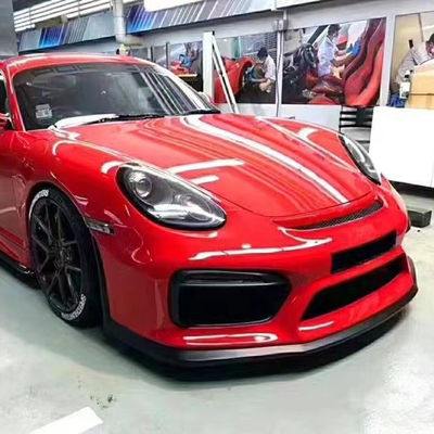 Προϊόντα πουλάνε σαν ζεστά κέικ 987Cayman Body Kit GT4 Style Μπροστά και πίσω προφυλακτήρα σπόιλερ 2006-2012