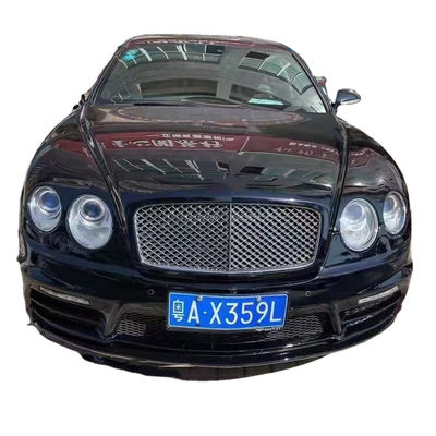 Μαύρο 2013 Bentley Flying Spur Κουτί Σώματος Μπροστά και πίσω Μπάμπερ Σπόιλερ Κουτί Εξάτμισης
