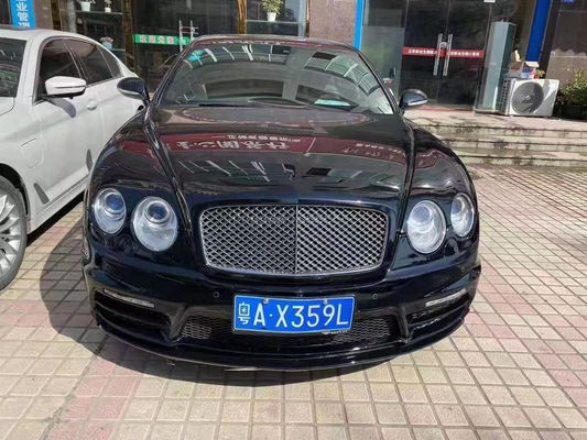 Μαύρο 2013 Bentley Flying Spur Κουτί Σώματος Μπροστά και πίσω Μπάμπερ Σπόιλερ Κουτί Εξάτμισης