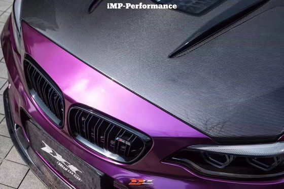 IMP στυλ Carbon Fiber Hood για BMW M2 2 Series F22 F87 Carbon Fiber Motor Cover Κάλυψη κινητήρα
