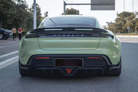 Νέο προϊόν για την Porsche Taycan Κουτί σώματος από ανθρακονήματα Taycan Wide Bodyki Front Shovel Side Skirt Spoiler Diffuser