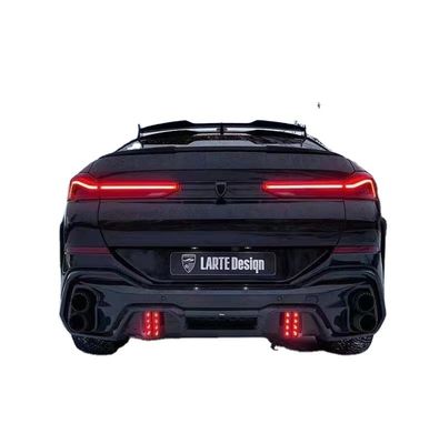 Ζεστή πώληση G06 X6 Carbon Fiber Body Kit Forbmw X6 Carbon Fiber Μπροστά φτυάρι πίσω διάχυτο κάλυμμα σπόιλερ