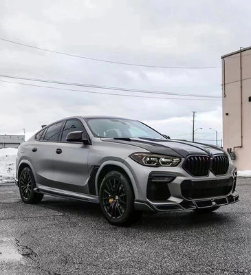 Ζεστή πώληση G06 X6 Carbon Fiber Body Kit Forbmw X6 Carbon Fiber Μπροστά φτυάρι πίσω διάχυτο κάλυμμα σπόιλερ