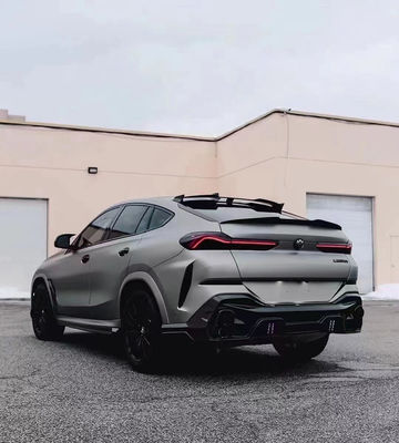 Ζεστή πώληση G06 X6 Carbon Fiber Body Kit Forbmw X6 Carbon Fiber Μπροστά φτυάρι πίσω διάχυτο κάλυμμα σπόιλερ