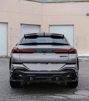 Ζεστή πώληση G06 X6 Carbon Fiber Body Kit Forbmw X6 Carbon Fiber Μπροστά φτυάρι πίσω διάχυτο κάλυμμα σπόιλερ