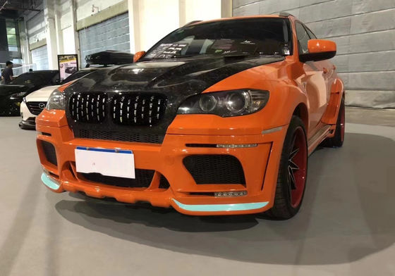 Ζεστή πώληση X6 E70 E71 Wide Body Kit Forbmw X6 Body Kit Μπροστά και πίσω προφυλακτήρα σπόιλερ πλευρικές φούστες