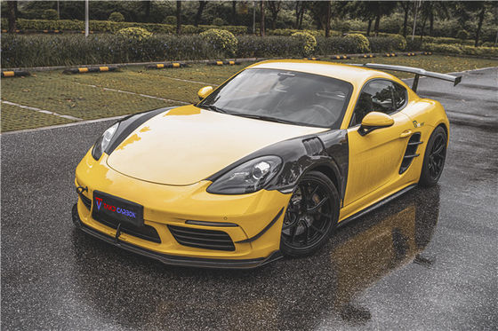 Νέο προϊόν για την Porsche Cayman Carbon Fiber Tuyere 718 Boxster Carbon Fiber Side Air Inlet