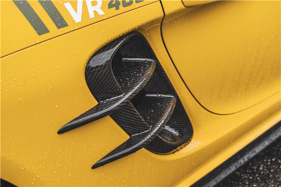 Νέο προϊόν για την Porsche Cayman Carbon Fiber Tuyere 718 Boxster Carbon Fiber Side Air Inlet