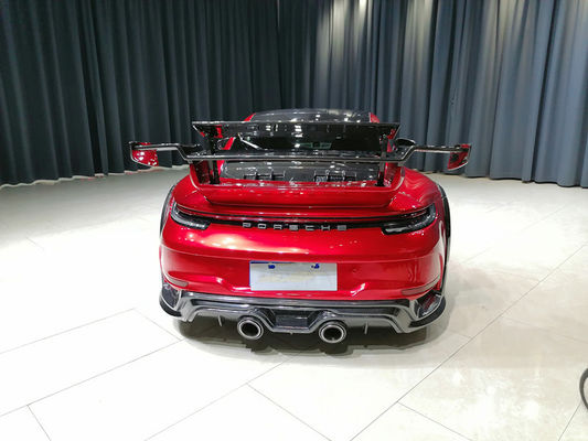 Συσκευές αυτοκινήτων για Porsche 911 992 Kit 911 992 Turbo Upgraded Techart Style Μπροστά και πίσω κάλυψη προφυλακτήρα Kit σώμα