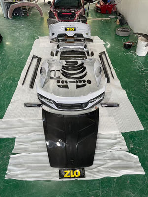Συσκευές αυτοκινήτων για Porsche 911 992 Kit 911 992 Turbo Upgraded Techart Style Μπροστά και πίσω κάλυψη προφυλακτήρα Kit σώμα