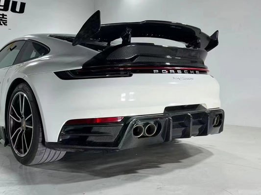 Συσκευές αυτοκινήτων για Porsche 911 992 Κιτ σώματος από ανθρακονήματα 911 992 Αναβαθμισμένο στυλ Bras Front Shovel Diffuser Spoiler Body Kit