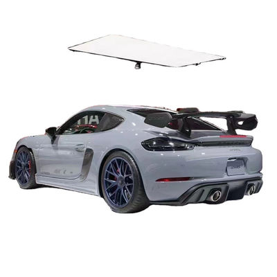 Συσκευές αυτοκινήτων για Porsche 718 981 987 Spoiler από ανθρακονήματα 718 981 987 Upgraded GT4RS Style Tail Spoiler