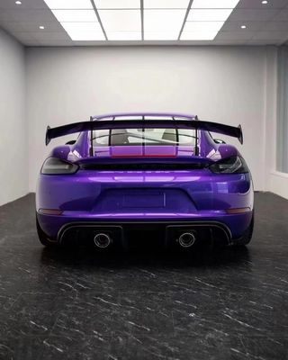 Συσκευές αυτοκινήτων για Porsche 718 981 987 Spoiler από ανθρακονήματα 718 981 987 Upgraded GT4RS Style Tail Spoiler