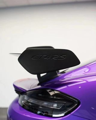 Συσκευές αυτοκινήτων για Porsche 718 981 987 Spoiler από ανθρακονήματα 718 981 987 Upgraded GT4RS Style Tail Spoiler