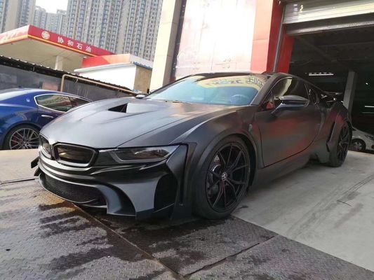 Για BMW I8 Carbon Fiber Body Kit I8 Upgrade Energy-style Μπροστά και πίσω προφυλακτήρα spoiler Widebody Kit