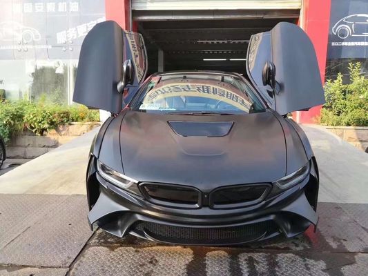 Για BMW I8 Carbon Fiber Body Kit I8 Upgrade Energy-style Μπροστά και πίσω προφυλακτήρα spoiler Widebody Kit