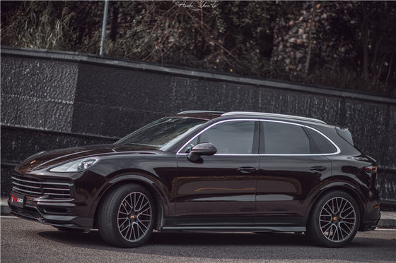 Συσκευές αυτοκινήτων για Porsche Cayenne Fiber Body Kit Cayenne Carbon Fiber Front Spreader Spoiler