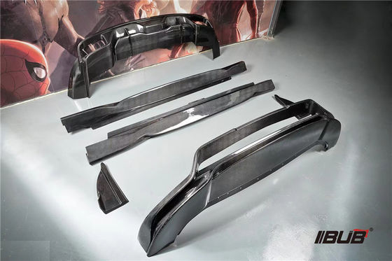 Συσκευές αυτοκινήτων για Porsche Cayenne Fiber Body Kit Cayenne Carbon Fiber Front Spreader Spoiler