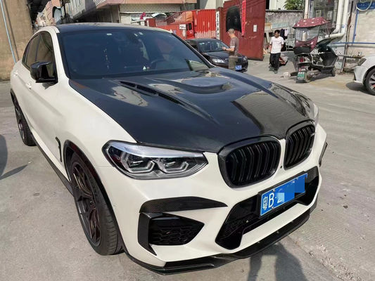 Για την BMW X3M X4M F97 F98 Καλύφτης μηχανής από ανθρακονήματα