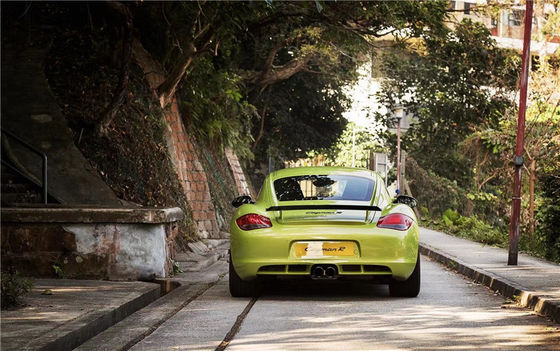 Συσκευές αυτοκινήτων για Porsche 987 Καρβονιδιδιακό σπόιλερ 987 Αναβαθμισμένο Cayman R Style Tail Spoiler 987 Κιτ σώματος