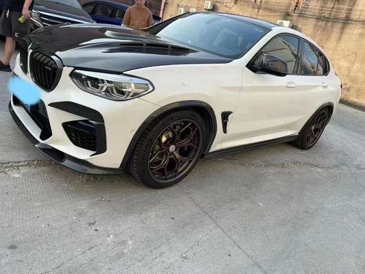 Για την BMW X3M X4M F97 F98 Καλύφτης μηχανής από ανθρακονήματα