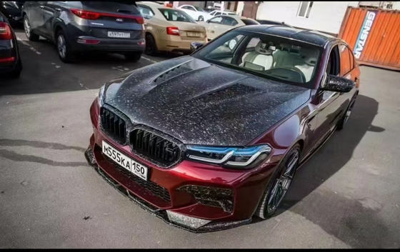Για BMW Σειράς 5 G30 G38 F90 Καλύφτης μηχανής από ανθρακονήματα G30 G38 F90 Καλύφτης θύρας κινητήρα από ξηρά ανθρακονήματα