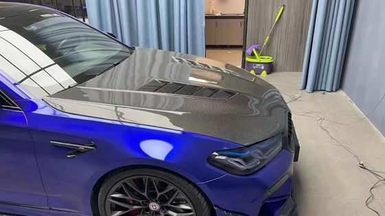 Για BMW Σειράς 5 G30 G38 F90 Καλύφτης μηχανής από ανθρακονήματα G30 G38 F90 Καλύφτης θύρας κινητήρα από ξηρά ανθρακονήματα