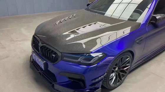Για BMW Σειράς 5 G30 G38 F90 Καλύφτης μηχανής από ανθρακονήματα G30 G38 F90 Καλύφτης θύρας κινητήρα από ξηρά ανθρακονήματα