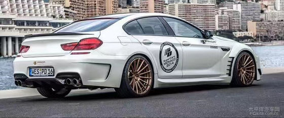 Για BMW Σειράς 6 F12 F13 Τεχνική συσκευή σωλήνα FPR Υλικό F12 F13 Αναβαθμισμένο Προηγούμενο Στυλ Σχεδιασμού Τεχνική συσκευή σωλήνα Spoiler