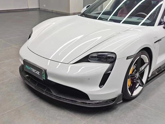 Κουτί σώματος από ξηρές ανθρακικές ίνες για Porsche Taycan Taycan Upgrade PAKTECHZ Style Front Shovel Diffuser