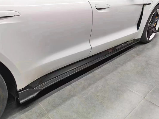 Κουτί σώματος από ξηρές ανθρακικές ίνες για Porsche Taycan Taycan Upgrade PAKTECHZ Style Front Shovel Diffuser
