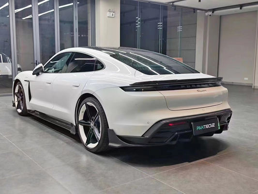 Κουτί σώματος από ξηρές ανθρακικές ίνες για Porsche Taycan Taycan Upgrade PAKTECHZ Style Front Shovel Diffuser