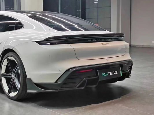 Κουτί σώματος από ξηρές ανθρακικές ίνες για Porsche Taycan Taycan Upgrade PAKTECHZ Style Front Shovel Diffuser