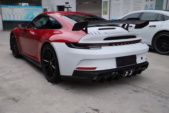PP πλαστικό υλικό κιτ σώματος για Porsche911 992 992 Αναβαθμισμένο στυλ GT3 μπροστινό και πίσω προφυλακτήρα πλευρική φούστα Spoiler Hood κιτ σώματος