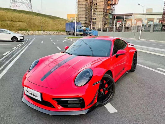 για την Porsche 992 Carbon Fiber Body Kit 992 Carbon Fiber εμπρός χείλος διαχέτης πλευρικής φούστες σπόιλερ κάλυψης φτέρνα