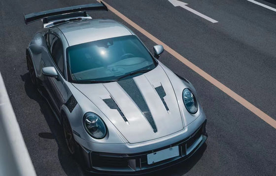 Για την Porsche 911 992 Carbon Fiber Body Kit 992 Αναβαθμισμένο MIW-style Front και Rear Bumper Spoiler Hood Wide-body Kit