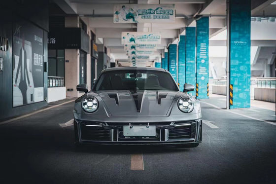 Για την Porsche 911 992 Carbon Fiber Body Kit 992 Αναβαθμισμένο MIW-style Front και Rear Bumper Spoiler Hood Wide-body Kit