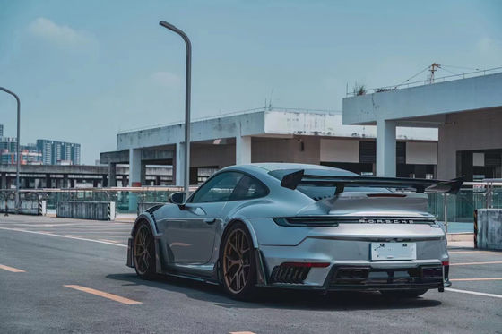 Για την Porsche 911 992 Carbon Fiber Body Kit 992 Αναβαθμισμένο MIW-style Front και Rear Bumper Spoiler Hood Wide-body Kit