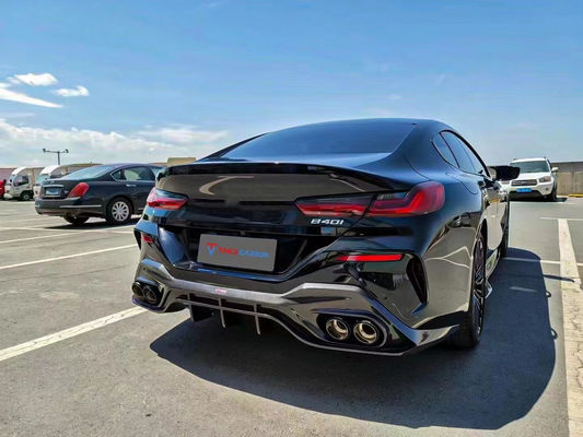 Συσκευές αυτοκινήτου για BMW Σειράς 8 G14 G15 G16 840i Κιτ σώματος από ανθρακονήματα 840i Ανθρακονήματα μπροστινή κουκούλα διασκορπισμένος σπόιλερ πλευρική φούστα