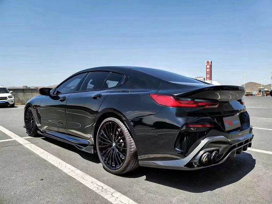 Συσκευές αυτοκινήτου για BMW Σειράς 8 G14 G15 G16 840i Κιτ σώματος από ανθρακονήματα 840i Ανθρακονήματα μπροστινή κουκούλα διασκορπισμένος σπόιλερ πλευρική φούστα
