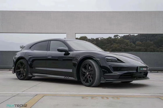 Κουτί σώματος από ξηρές ανθρακικές ίνες για Porsche Taycan Taycan Upgrade PAKTECHZ Style Front Shovel Diffuser