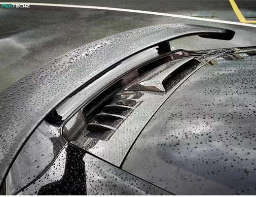 Για την Porsche 992 Turbo Carbon Fiber Spoiler 992 Turbo Upgrade Paktechz Style Carbon Fiber Tail Cover Spoiler (Σποιλερ με κάλυψη από ανθρακονήματα)