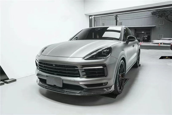 Για Porsche Cayenne Coupe Carbon Fiber Body Kit Cayenne Coupe Αναβαθμισμένο FD στυλ Carbon Fiber Front Lip Diffuser Body Kit