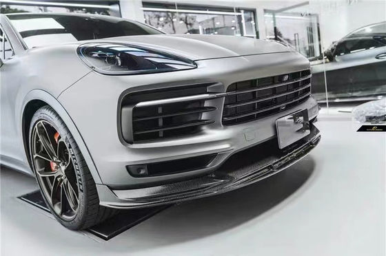 Για Porsche Cayenne Coupe Carbon Fiber Body Kit Cayenne Coupe Αναβαθμισμένο FD στυλ Carbon Fiber Front Lip Diffuser Body Kit